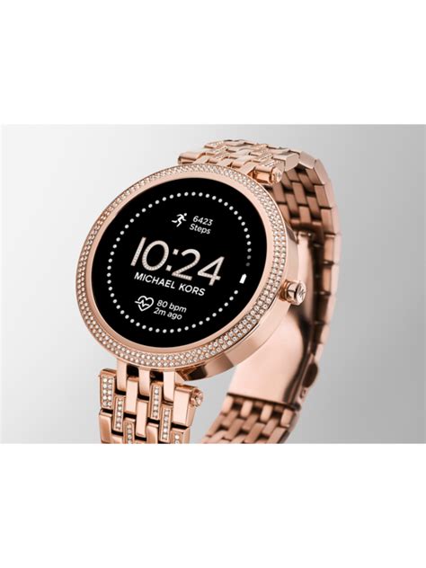 michael kors gen 5e darci pavé rose gold-tone smartwatch|Michael Kors Gen 5E Darci review .